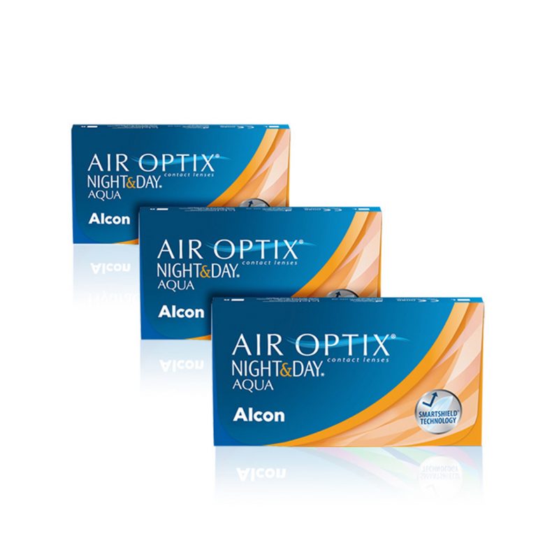Air Optix Night & Day Aqua 6er Packung AIR OPTIX® Night & Day® Aqua Contact Lens - Sarabia Optical
